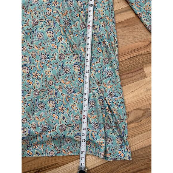 Nuu Muu GoBe Pirouette VNeck Aline Geometric Minidress XL Proformance Stretch - Picture 9 of 10